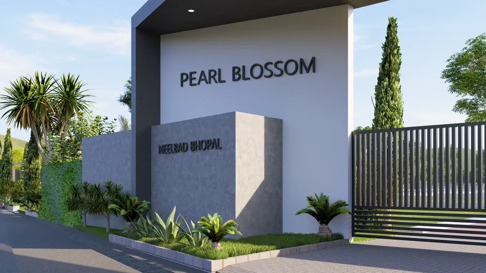 Gate 3 entrance with landscaping