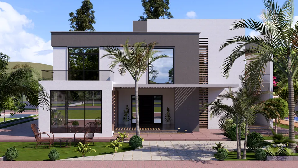Concept farmhouse at Pearl Blossom